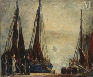 Le départ des marins bretons