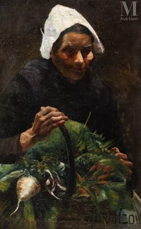 Normande au panier de légumes