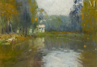 Paysage à la rivière
