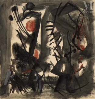 Composition au point rouge