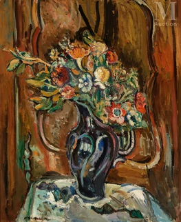 Fleurs dans un vase