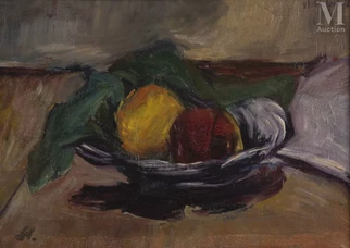 Composition à la corbeille de fruits