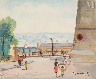 Vue de Paris depuis Montmartre
