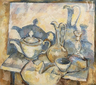 Nature morte à la théière