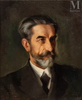 Portrait du père de l’artiste