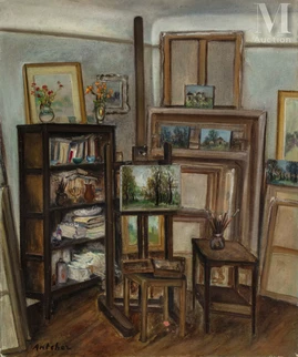 L'atelier du peintre à Malakoff
