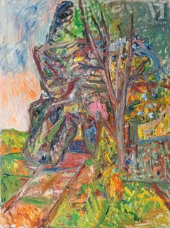 Paysage à l'arbre, Céret