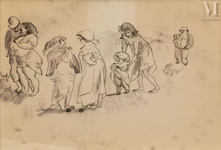 Scène de rue, Paris