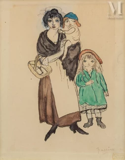 Mère et ses deux filles