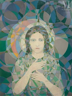 Boleslas BIEGAS (Koziczyn 1877- Paris 1954) — Espoir d'incertitude, 1920
