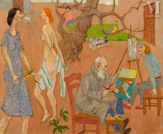 Le peintre et ses modèles