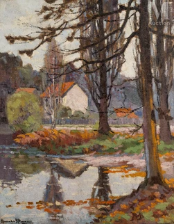 Maison au bord de la rivière