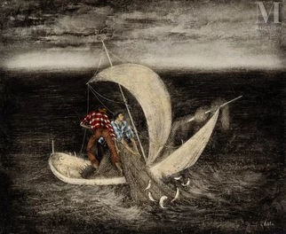La pêche sous grand vent