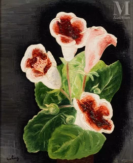 Moïse KISLING (Cracovie 1891 - Sanary sur Mer 1953) — Arums