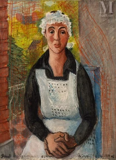 Femme au tablier