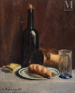Nature morte au paquet de cigarettes jaune