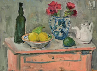 Nature morte à la commode