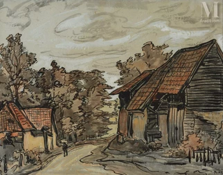 Les maisons en bord de chemin