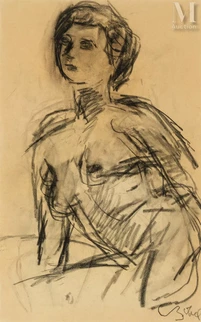Buste de femme / Femme de dos