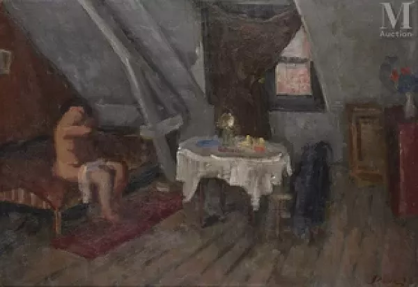 Le modèle dans l’atelier du peintre